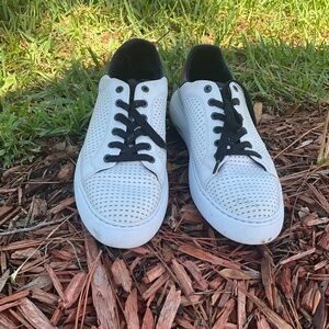 Karl Lagerfeld Paris Black & White Sneakers -  Excellent Condition